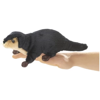 FM2684 Mini River Otter Finger Puppet