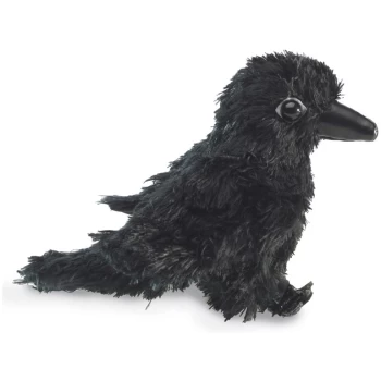 FM2698 Mini Raven Finger Puppet