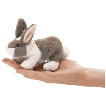 FM2727     Folkmanis - Mini Bunny Rabbit - Finger Puppet