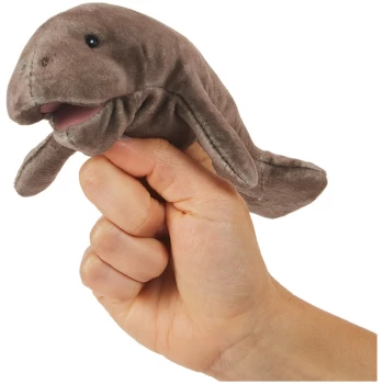 FM2795 Mini Manatee Finger Puppet