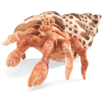 FM2867     Folkmanis Hermit Crab Hand Puppet