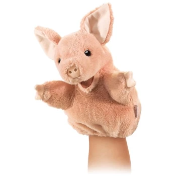 FM2967     Folkmanis - Little Pig - Little Hand Puppet