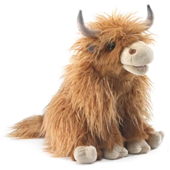 FM3167 Highland Cow Puppet
