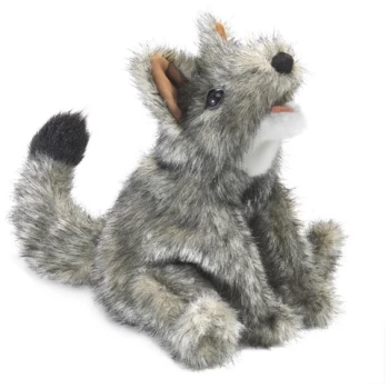 FM3173     Folkmanis Small Coyote Hand Puppet