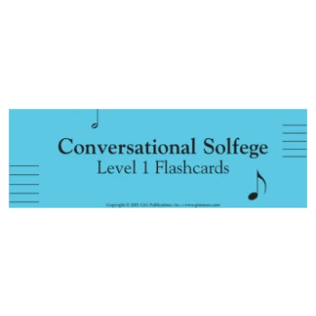 G-5380FL Conversational Solfege, Level 1 - Flashcards