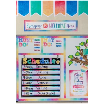 TCR4394     Watercolor Everyone is Welcome Here Banner