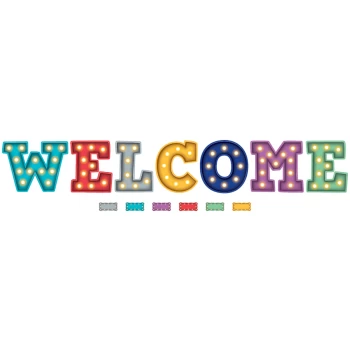TCR5869    Marquee Welcome Bulletin Board Display