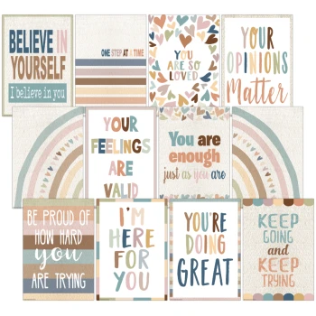 TCR7146  Everyone is Welcome Small Poster Pack