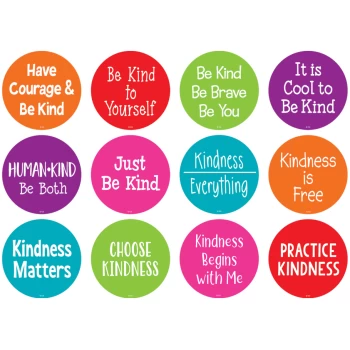 TCR77506     Spot On Kindness - 4" Carpet Sit Spots