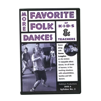 DVD2 More Favorite Folk Dances of Kids and Teachers