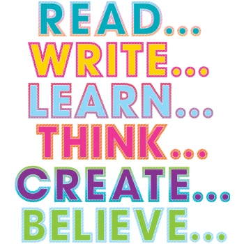 TCR8781     Colorful Vibes Motivation Bulletin Board Display