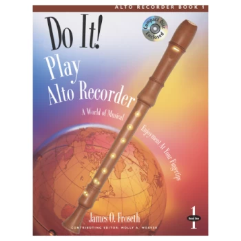 G-M603 Do It!  Play Alto Recorder / Alto Book and CD