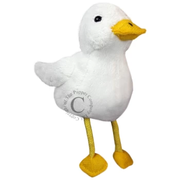 PC020214     Duck - White - The Puppet Company Finger Puppet