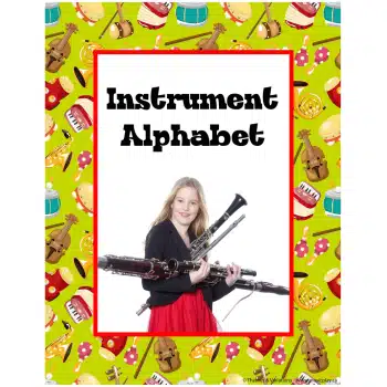 TV-PP2  Instrument Alphabet Posters