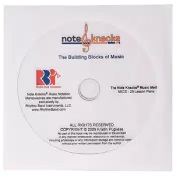 NKCD     The Note Knacks Music Method CD by Kristin Pugliese