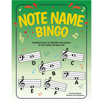 TV-AL9  Note Name Bingo