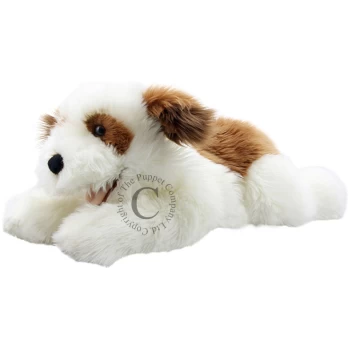PC003008 Brown and White Dog / Playful Puppies Puppet