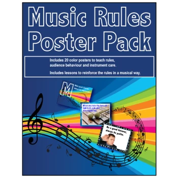 PP1 Music Rules Poster Pack