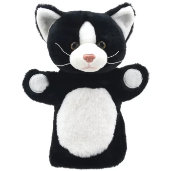 PC004604    Cat (Black & White) - The Puppet Company Hand Puppet