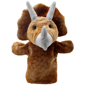 PC004637    Triceratops - The Puppet Company Hand Puppet