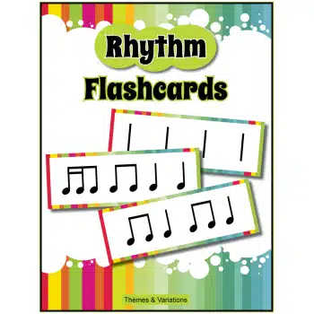 TV-123  Rhythm Flash Cards