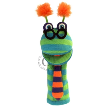 PC007014     Dylan Knitted Sock Puppet