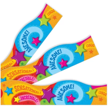 T92630    Border Trimmer Praise Word Stars