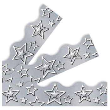 T92682    I ♥ Metal™ Silver Stars