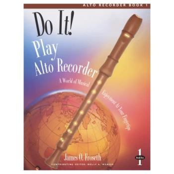 G-M602 Do It! Play Alto Recorder / Alto Book only