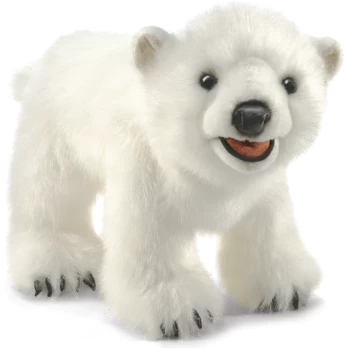 FM3041    Polar Bear Cub Folkmanis Hand Puppet