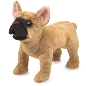 FM3066    French Bulldog Folkmanis Hand Puppet