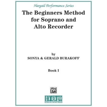 00-H51     The Beginners Method for Soprano and Alto Recorder, Book 1