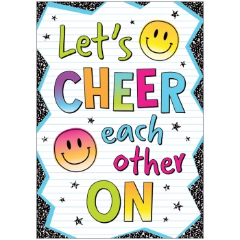 TCR7466  Let’s Cheer Each Other On Positive Poster