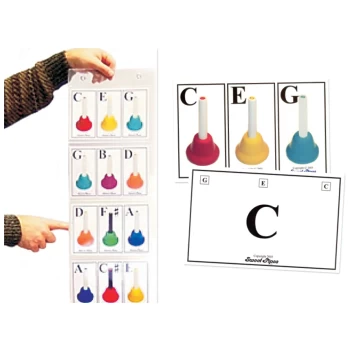 LRCH8 Card Holder for Color Coded Handbell Cards