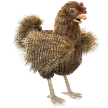 FM3094    Hen - Folkmanis Hand Puppet