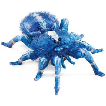 FM3222 Blue Tarantula Hand Puppet