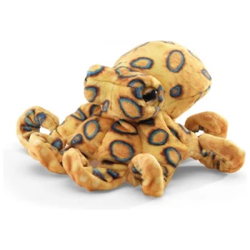 FM8013  Mini Blue-Ringed Octopus Finger Puppet