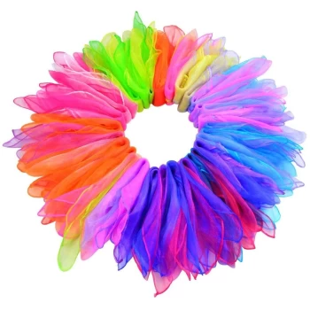 24" Ombre Effect Hemmed Scarves