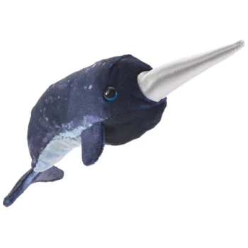 FM2796 Mini Narwhal Finger Puppet