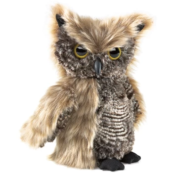 FM2961    Screech Owl Folkmanis Hand Puppet