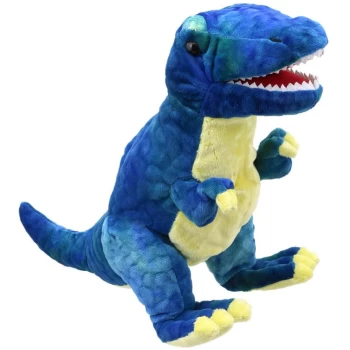 PC002905     The Puppet Company T-Rex - Blue - Baby Dinos
