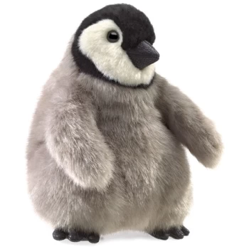 FM3126    Baby Emperor Penguin Folkmanis Hand Puppet