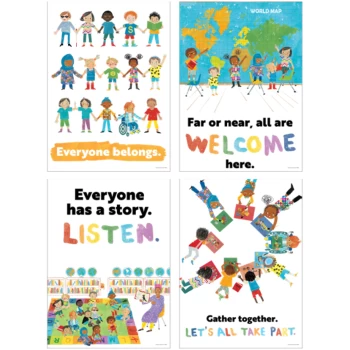 CD145214     All Are Welcome Poster Set