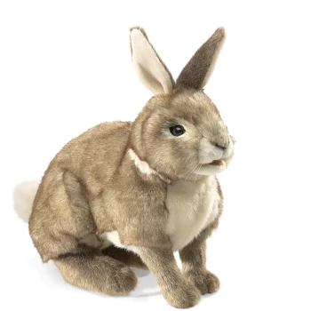 FM2891    Cottontail Rabbit Folkmanis Hand Puppet