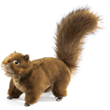 FM2880    Red Squirrel Folkmanis Hand Puppet