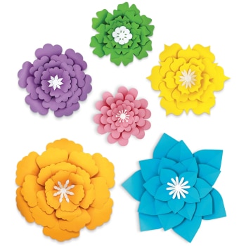CD107010  Creatively Inspired Paper Flowers Dimensional Accent