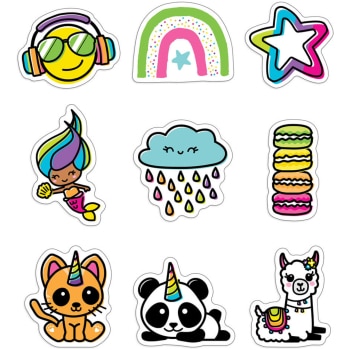 CD120640-EC  Rainbow Fun Mega Pack Cutouts