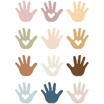 TCR7134  Everyone is Welcome Helping Hands Mini Accents