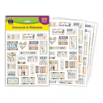 TCR7139  Everyone is Welcome Stickers