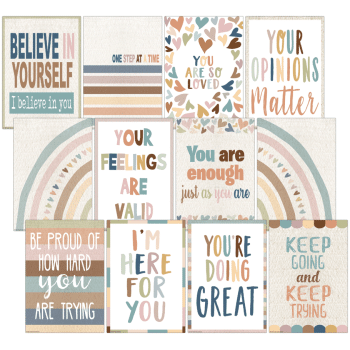 TCR7146  Everyone is Welcome Small Poster Pack